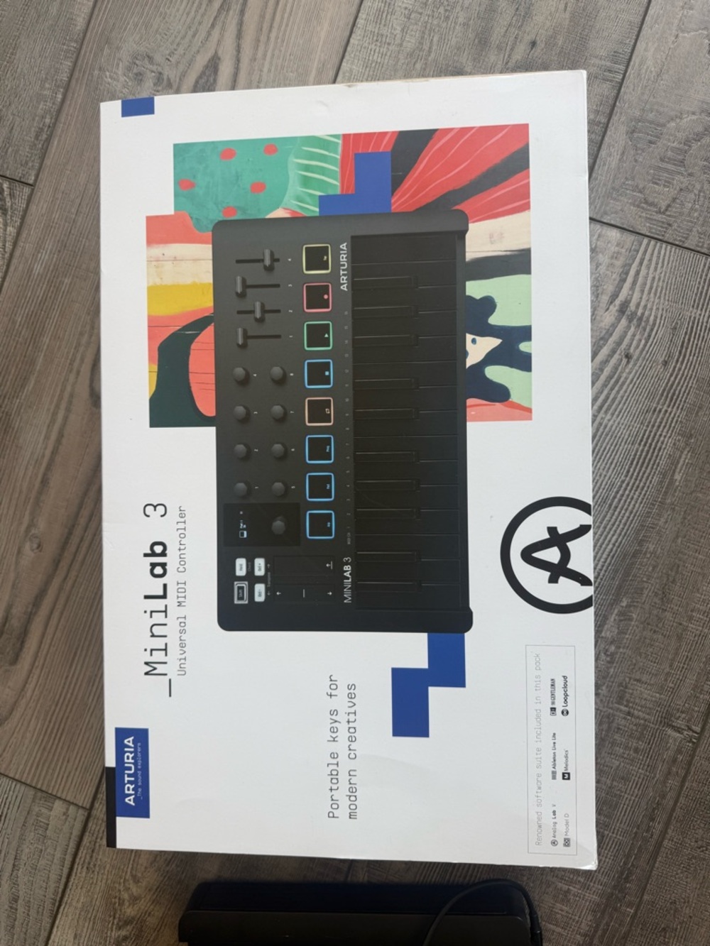 MiniLab 3 Universal MIDI Controller - Black